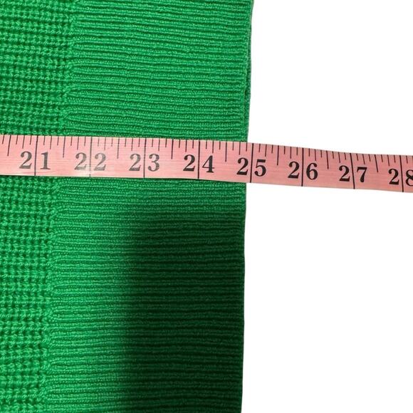 Aritzia Babaton Hazlitt Merino Wool Shoulder Pad Green Sweater Vest NWOT - Picture 11 of 11